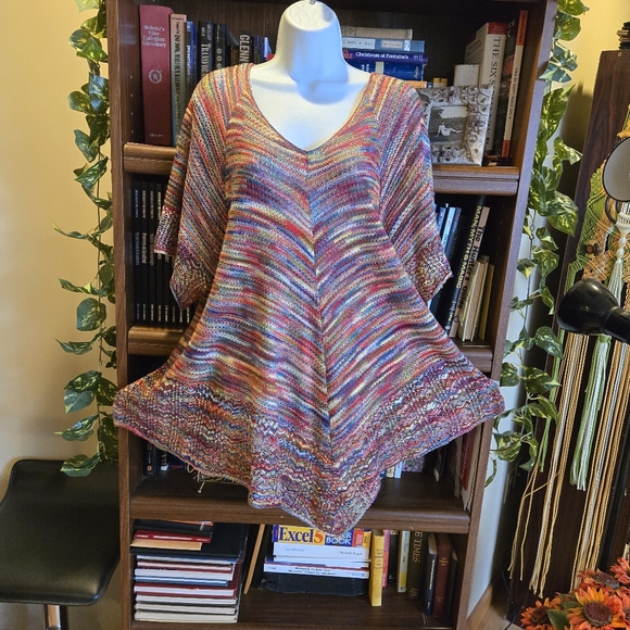 Bundle of 2 Multicolor Knit Tops – Approx. Size 2X/3X - Picture 4 of 16